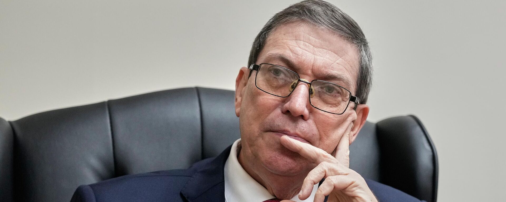 O ministro das Relações Exteriores de Cuba, Bruno Rodríguez, em visita a Nova York, em setembro de 2025 - Sputnik Brasil, 1920, 19.02.2026