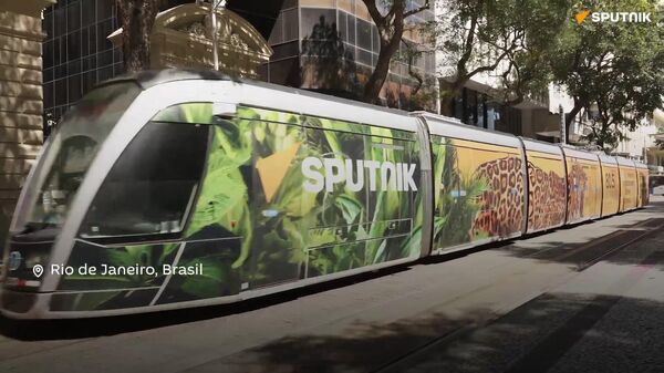 Sputnik lança campanha no VLT Carioca - Sputnik Brasil