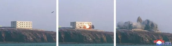 Kim Jong-un acompanha exercício de lançamento de mísseis de cruzeiro de longo alcance Kim Jong-un acompanha exercício de lançamento de mísseis de cruzeiro de longo alcance - Sputnik Brasil