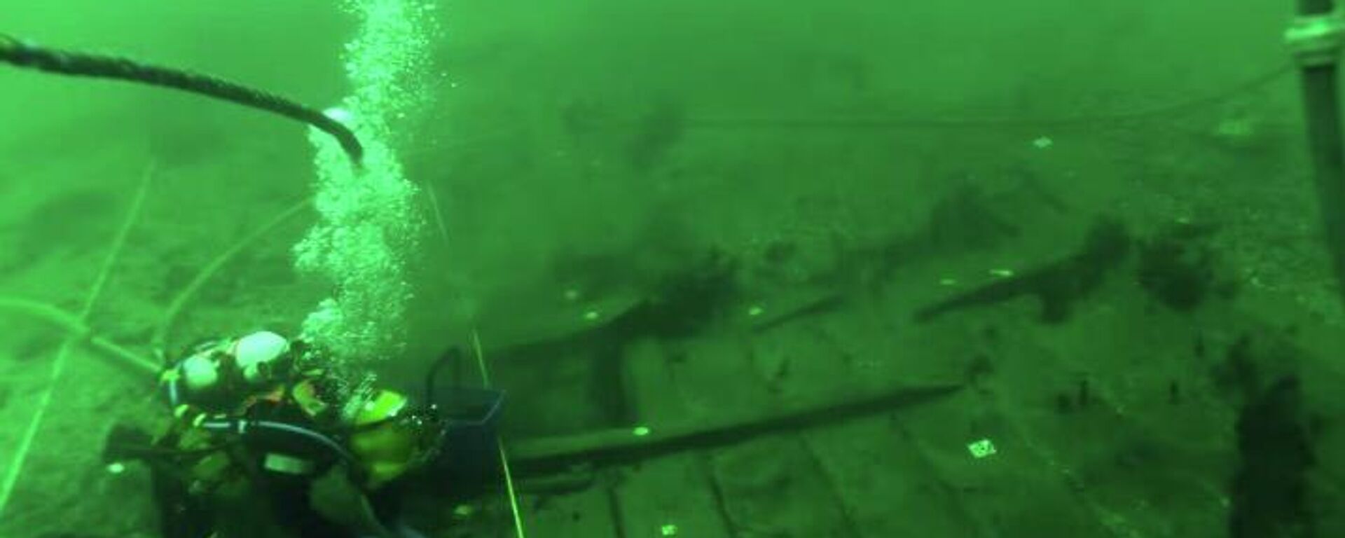 O navio de carga medieval, Svaelget 2, encontrado na Dinamarca - Sputnik Brasil, 1920, 30.12.2025