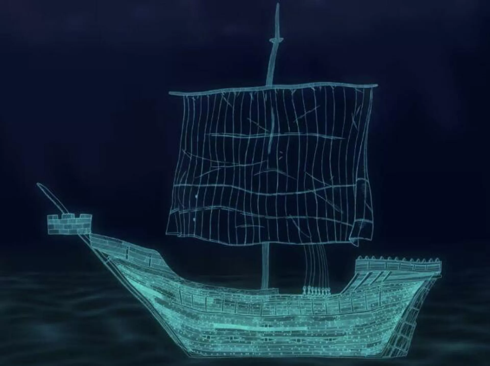 A imagem do navio de carga medieval, Svaelget 2, encontrado na Dinamarca - Sputnik Brasil, 1920, 30.12.2025