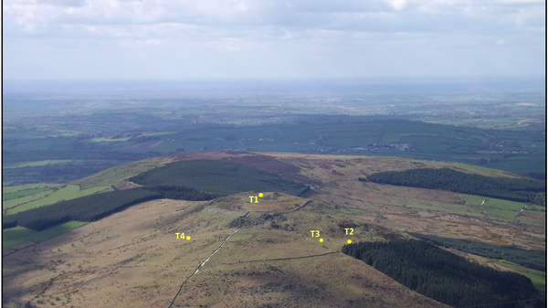 Os restos do assentamento antigo em Brusselstown Ring, na Irlanda - Sputnik Brasil