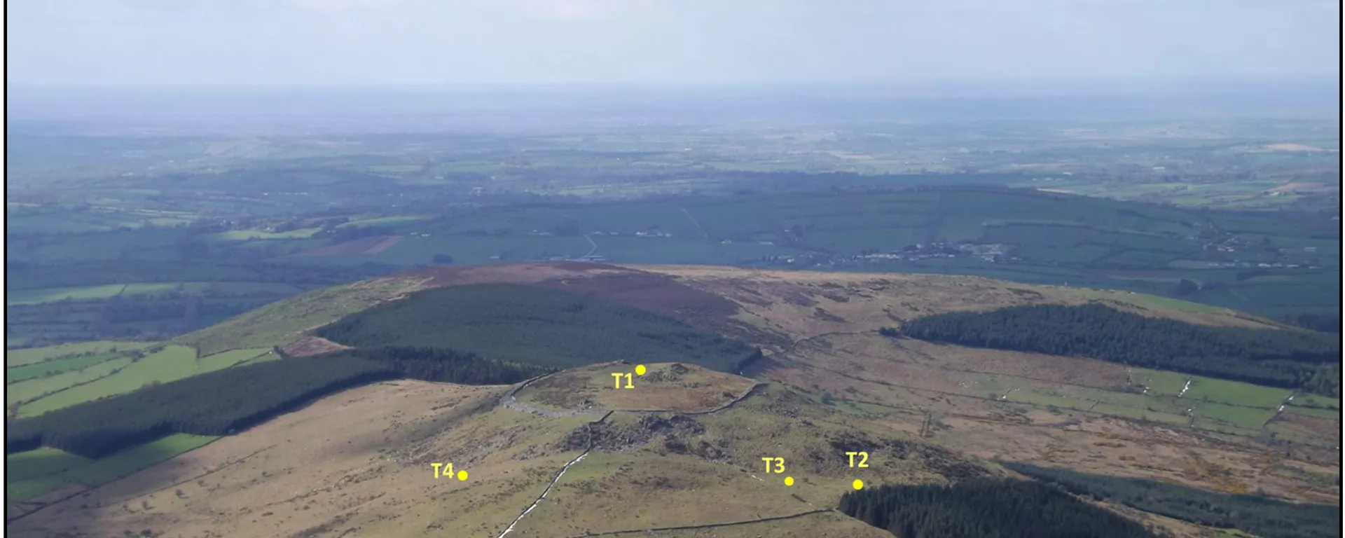 Os restos do assentamento antigo em Brusselstown Ring, na Irlanda - Sputnik Brasil, 1920, 02.01.2026