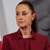 A presidente mexicana Claudia Sheinbaum concede sua coletiva de imprensa matinal no Palácio Nacional, na Cidade do México, 2 de abril de 2025 - Sputnik Brasil