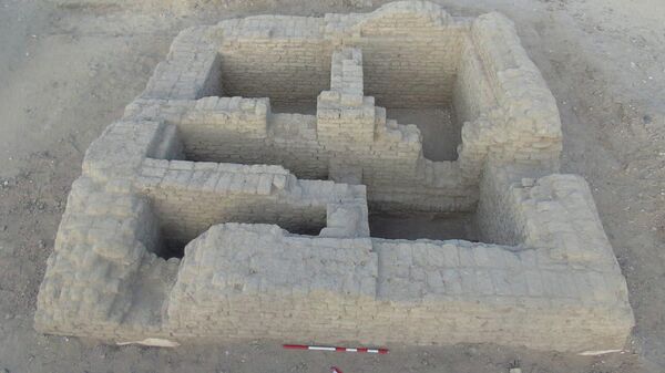 O complexo monástico do período bizantino encontrado no Egito, na região de Sohag - Sputnik Brasil