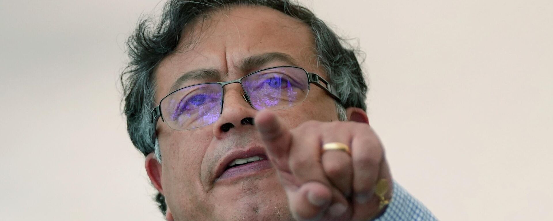 O presidente da Colômbia, Gustavo Petro, durante discurso, em maio de 2022 - Sputnik Brasil, 1920, 06.02.2026