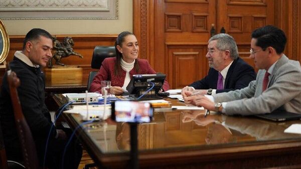 Sheinbaum destaca conversa produtiva com Donald Trump sobre agenda conjunta - Sputnik Brasil