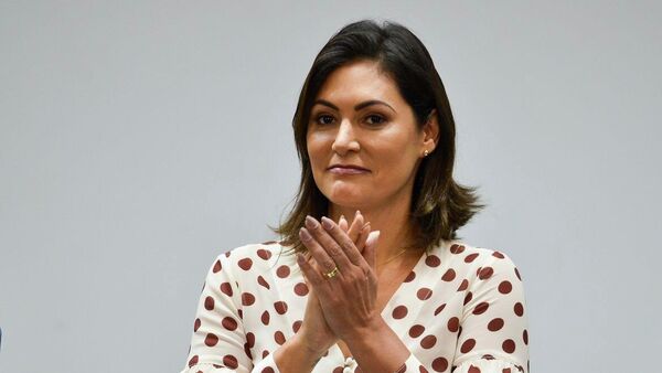 A ex-primeira-dama, Michelle Bolsonaro - Sputnik Brasil