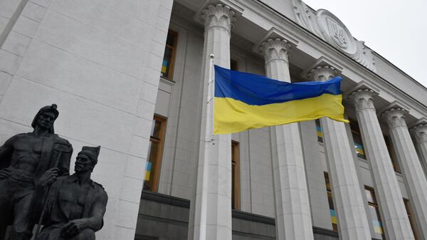 Prédio da Suprema Rada (câmara baixa do parlamento ucraniano) em Kiev. - Sputnik Brasil