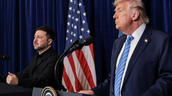 Conflito na Ucrânia não consegue ser resolvido devido a Zelensky, afirma Donald Trump - Sputnik Brasil