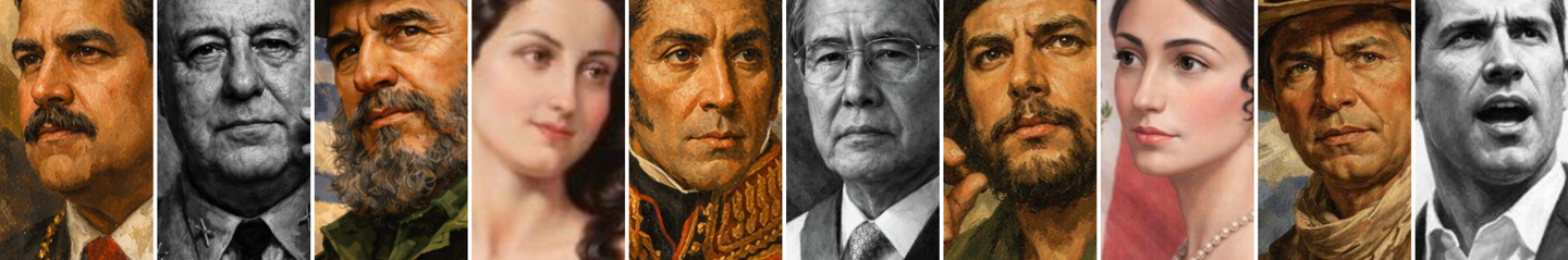 Heróis e traidores da história da América Latina - Sputnik Brasil