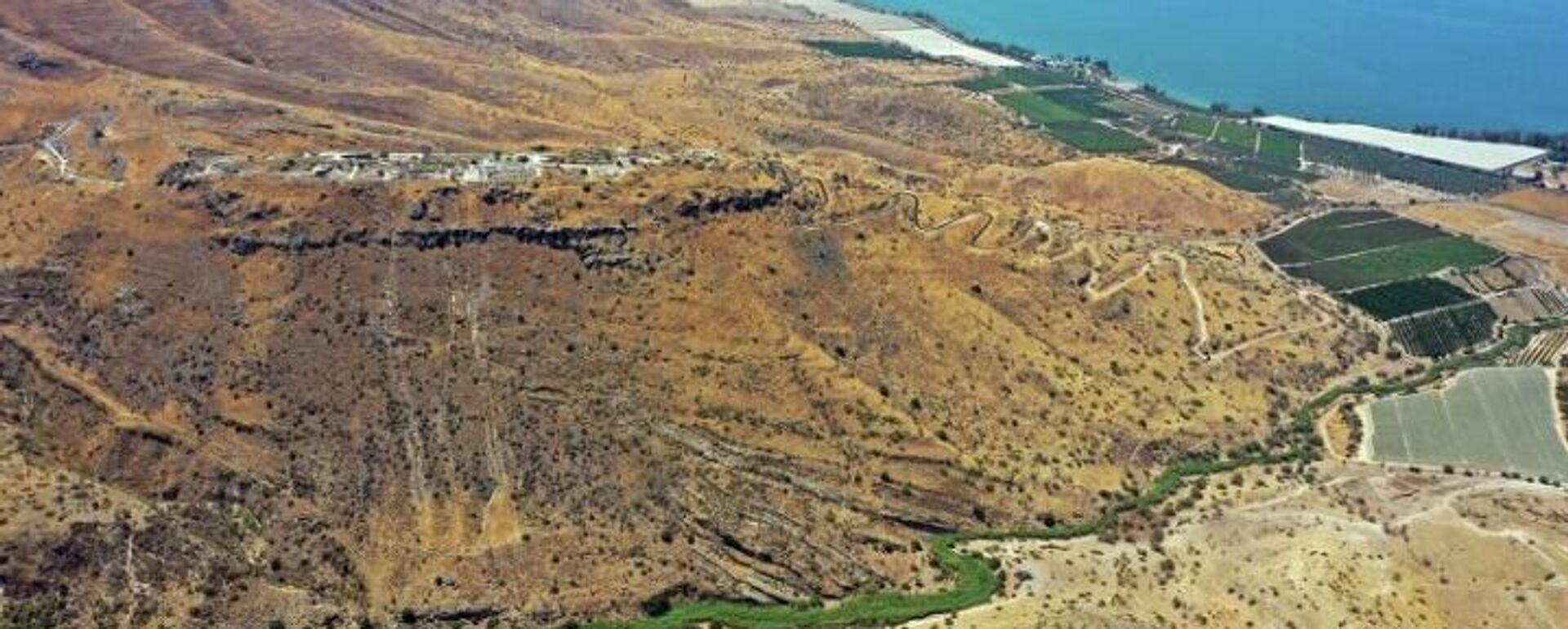 O local de escavação em Israel. - Sputnik Brasil, 1920, 16.01.2026