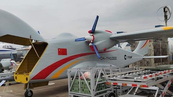 Drone de carga chinês CH-YH1000. - Sputnik Brasil