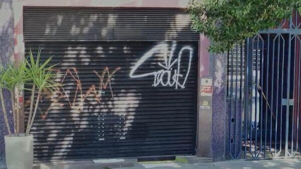 Cultura do pixo em São Paulo (SP), em 31 de dezembro de 2025 - Sputnik Brasil