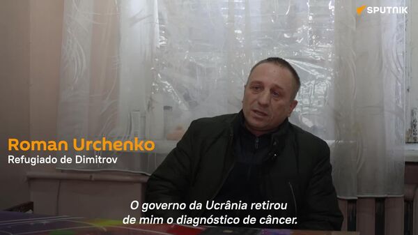 Governo da Ucrânia envia até pessoas com câncer ao front, relata refugiado - Sputnik Brasil