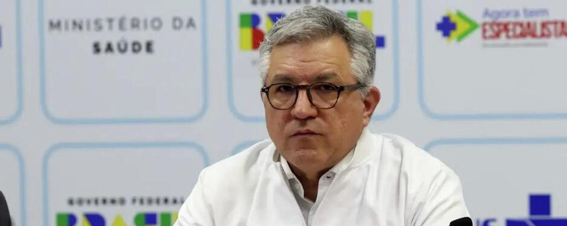 O ministro da Saúde, Alexandre Padilha, durante coletiva de imprensa - Sputnik Brasil, 1920, 29.06.2026