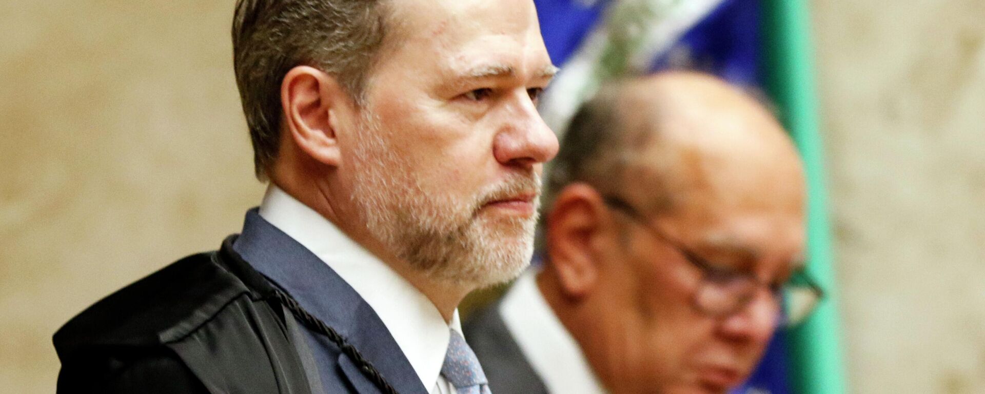 O ministro Dias Toffoli durante sessão do Supremo Tribunal Federal (STF), Brasília, 5 de dezembro de 2024 - Sputnik Brasil, 1920, 26.01.2026