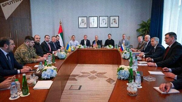 Reunião das delegações da Rússia, Ucrânia e EUA está marcada para 1º de fevereiro em Abu Dhabi, informa Kremlin - Sputnik Brasil