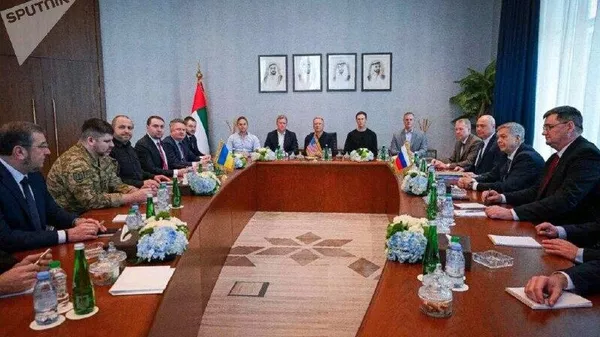 Reunião das delegações da Rússia, Ucrânia e EUA está marcada para 1º de fevereiro em Abu Dhabi, informa Kremlin Reunião das delegações da Rússia, Ucrânia e EUA está marcada para 1º de fevereiro em Abu Dhabi, informa Kremlin - Sputnik Brasil