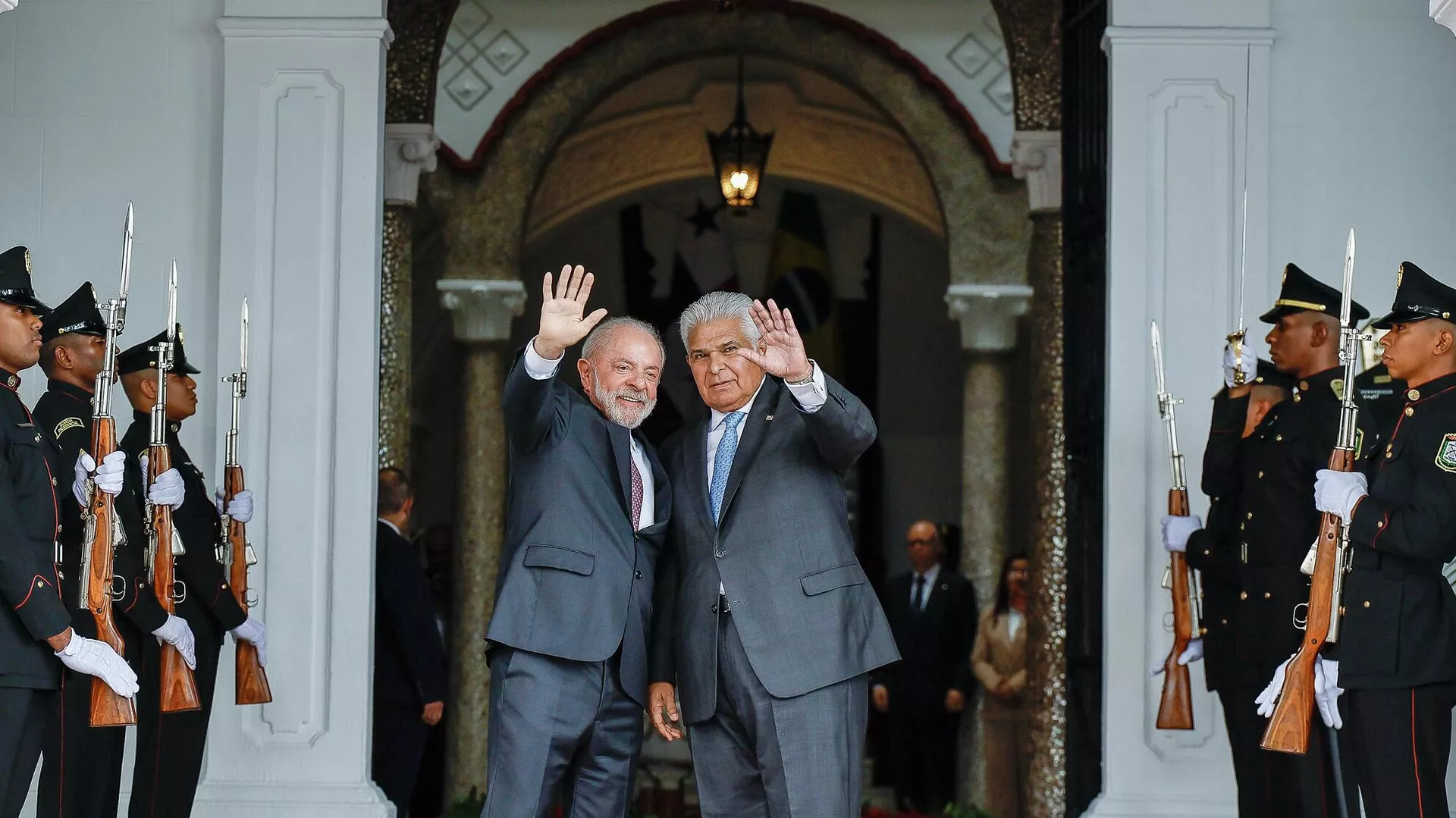 Presidente da República, Luiz Inácio Lula da Silva, durante reunião com o Presidente da República do Panamá, José Raúl Mulino. Palácio Presidencial. Cidade do Panamá - Panamá - Sputnik Brasil, 1920, 28.01.2026
