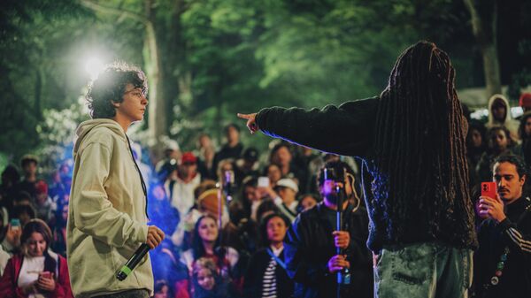 Batalha de rima em São Paulo - Sputnik Brasil