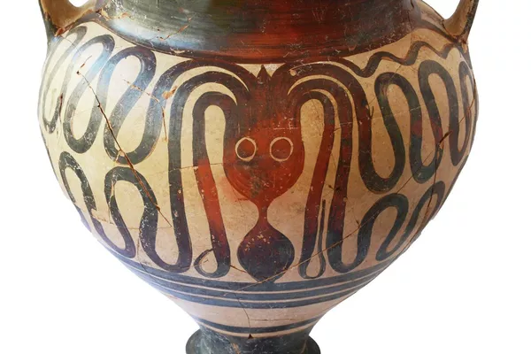 Vaso micênico com decoração de polvo - Sputnik Brasil