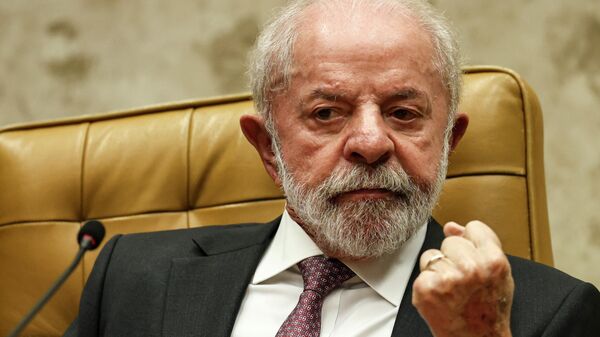 O presidente Luiz Inácio Lula da Silva participa da abertura do Ano Judiciário de 2026 do Supremo Tribunal Federal (STF). - Sputnik Brasil