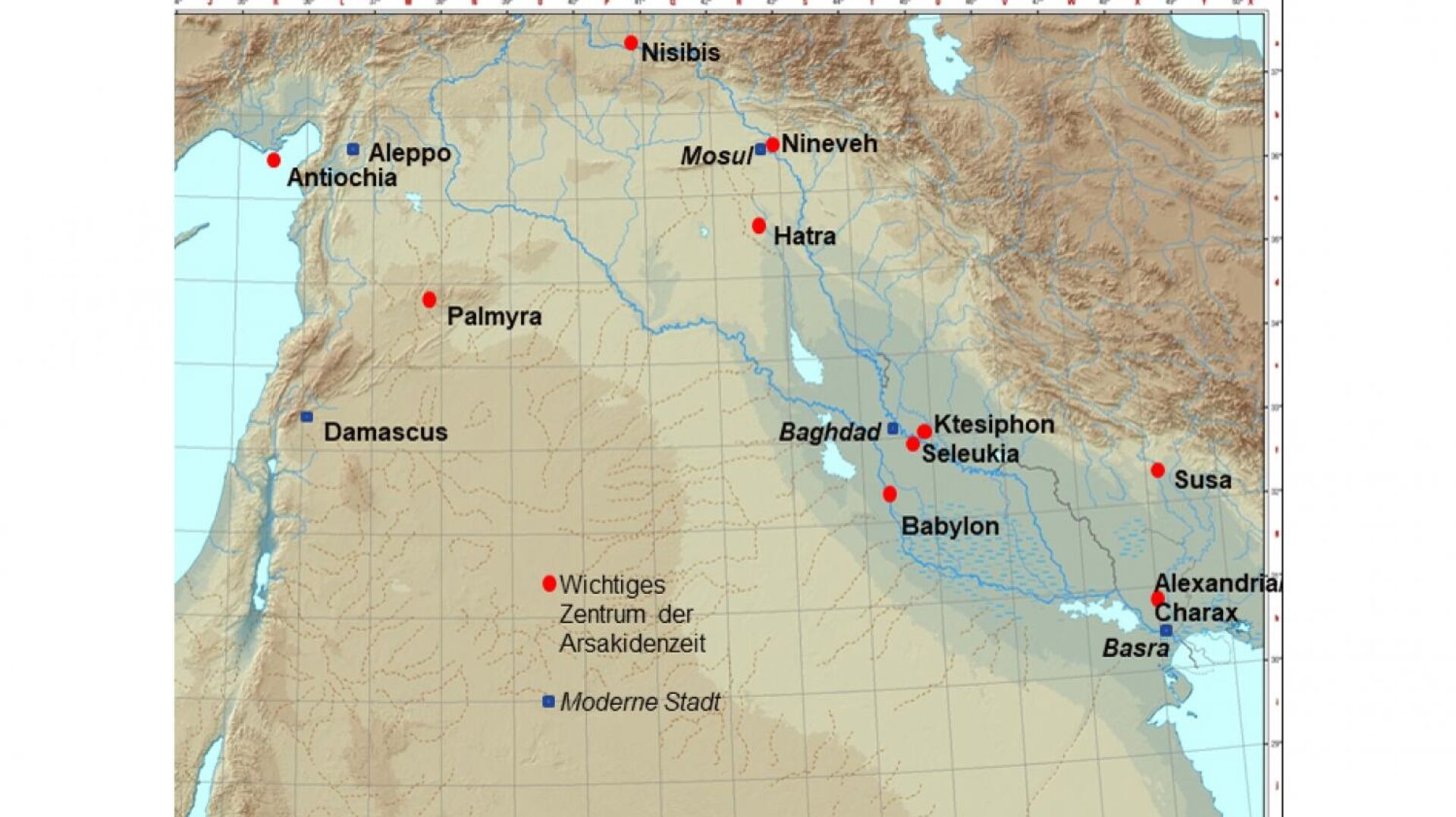 Localização de Alexandria no Tigre - Sputnik Brasil, 1920, 03.02.2026