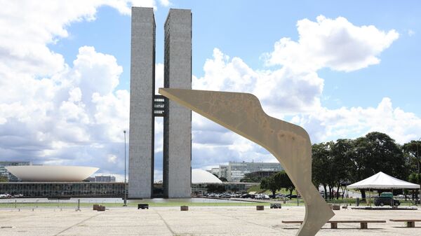 O projeto de recuperação da Praça dos Três Poderes, Brasília, 21 de abril de 2024 - Sputnik Brasil