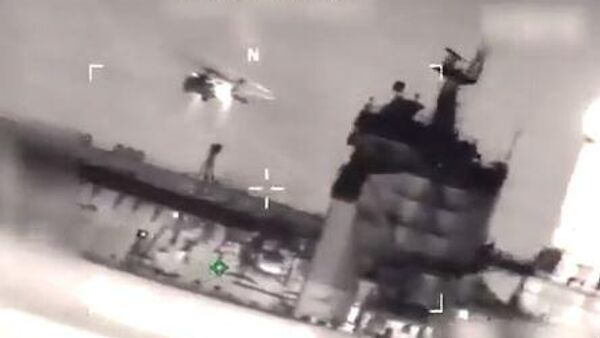 Ataque dos EUA a uma embarcação no Pacífico - Sputnik Brasil