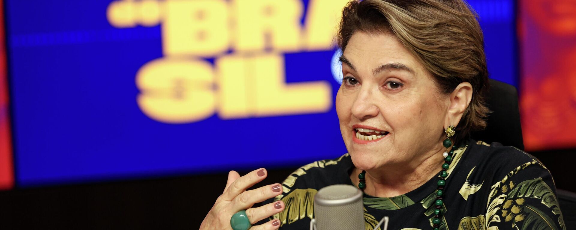 A ministra das Mulheres, Márcia Lopes, participa do programa A Voz do Brasil.  - Sputnik Brasil, 1920, 06.02.2026