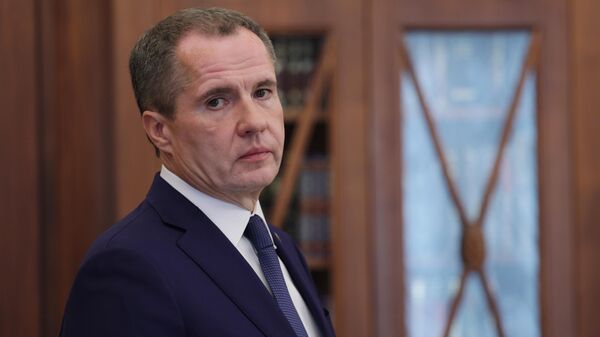 Vyacheslav Gladkov, antes de uma reunião com Vladimir Putin, em Moscou. Rússia, 11 de julho de 2025 - Sputnik Brasil