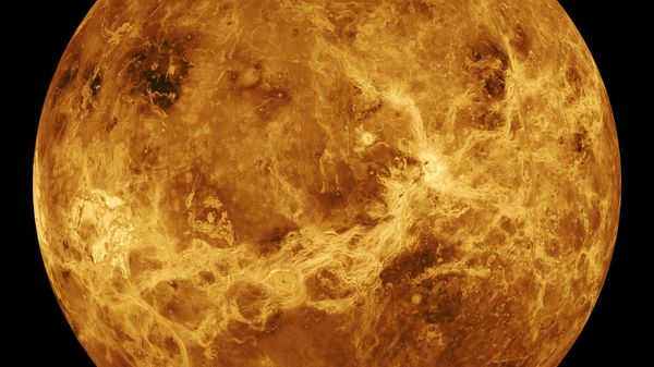 Imagem de Vênus capturada pela espaçonave Magalhães - Sputnik Brasil