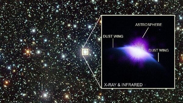 Astrônomos detectam pela 1ª vez astrosfera em torno de uma estrela semelhante ao Sol - Sputnik Brasil