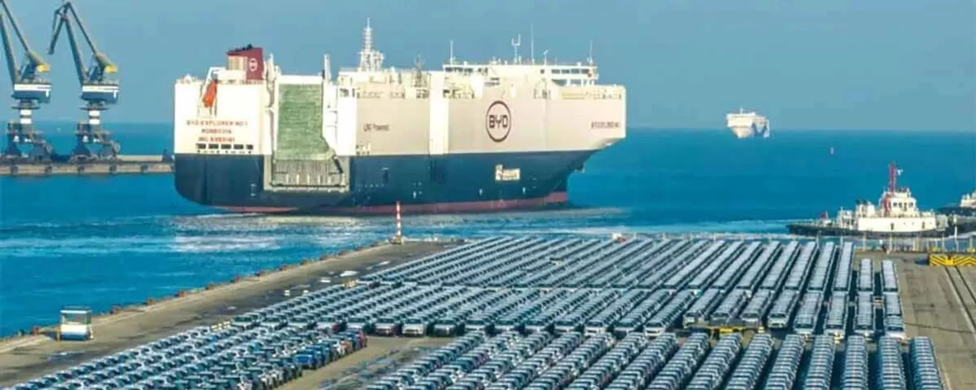 Navio 'ro-ro' Explorer 1, da BYD, foto de arquivo - Sputnik Brasil, 1920, 27.02.2026