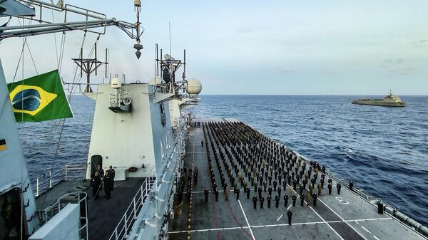 Marinha do Brasil realiza a Operação Aspirantex 2026, no Rio de Janeiro. Brasil, 22 de janeiro de 2026 - Sputnik Brasil