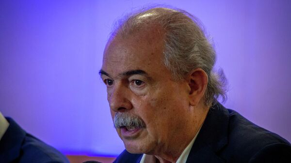 O presidente do Banco Nacional de Desenvolvimento Econômico e Social (BNDES), Aloizio  Mercadante. - Sputnik Brasil