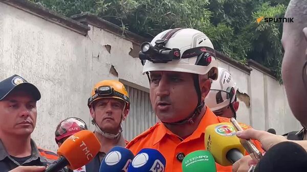 Autoridades chegam ao sexto dia de buscas e trabalhos após tragédia climática em Juiz de Fora e Ubá - Sputnik Brasil