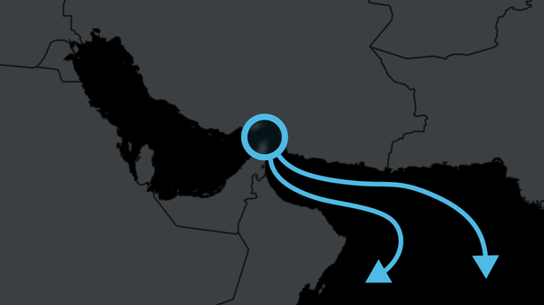  Estreito de Ormuz: rota estratégica para o petróleo mundial - Sputnik Brasil