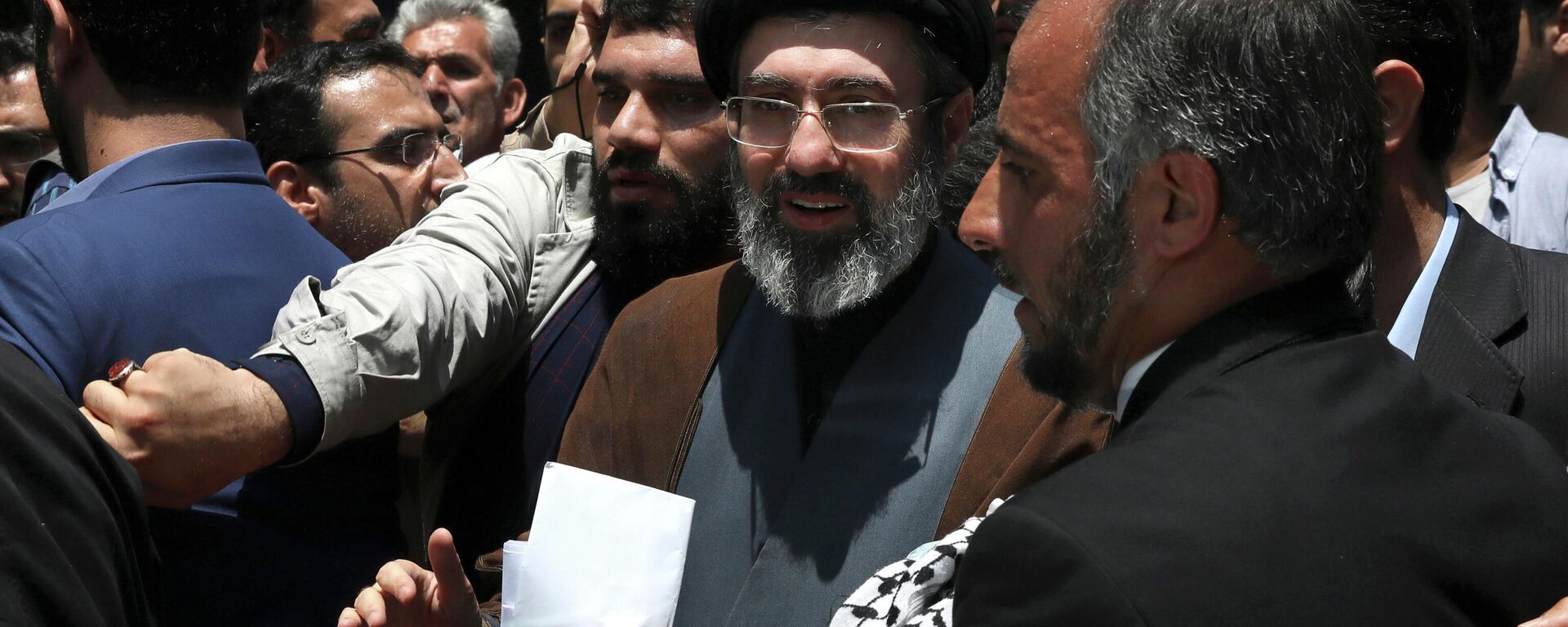 Mojtaba Khamenei é filho do líder supremo do Irã, aiatolá Ali Khamenei, assassinado no início do mês em Teerã. 31 de maio de 2019 - Sputnik Brasil, 1920, 08.03.2026