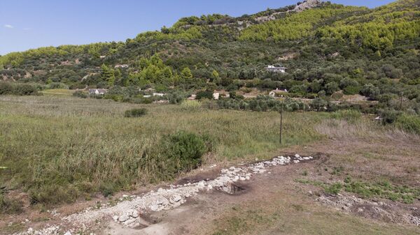 Ruínas do templo em Kleidi Samikon, na Grécia - Sputnik Brasil