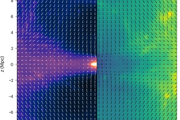 Diagrama das velocidades peculiares no espaço local - Sputnik Brasil