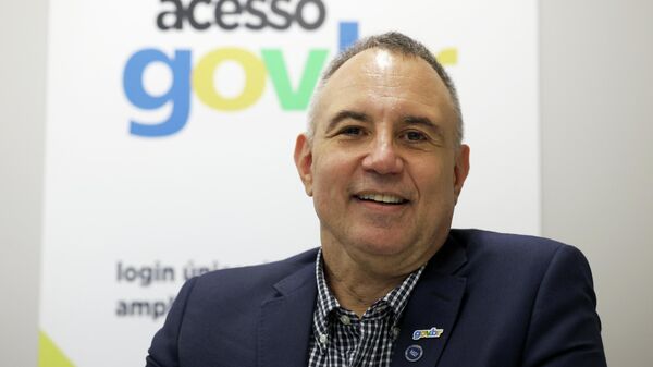 Rogério Mascarenhas, Secretário de Governo Digital do Ministério da Gestão e da Inovação em Serviços Públicos, fala sobre o lançamento da nova caixa postal do GOV.BR. - Sputnik Brasil