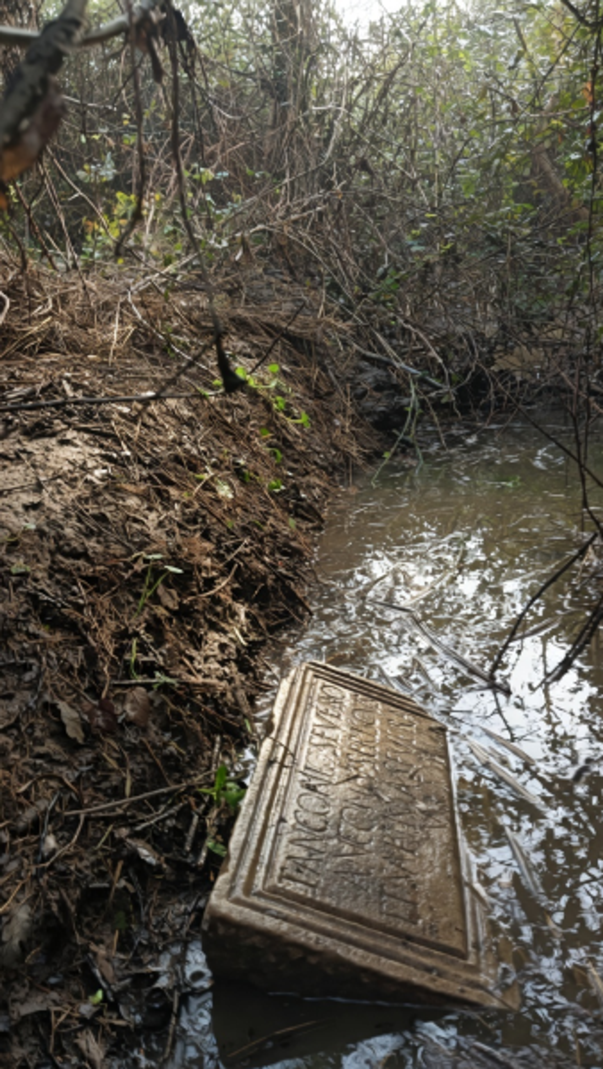 Pedra funerária romana é descoberta por um bombeiro aposentado em Livorno, Itália