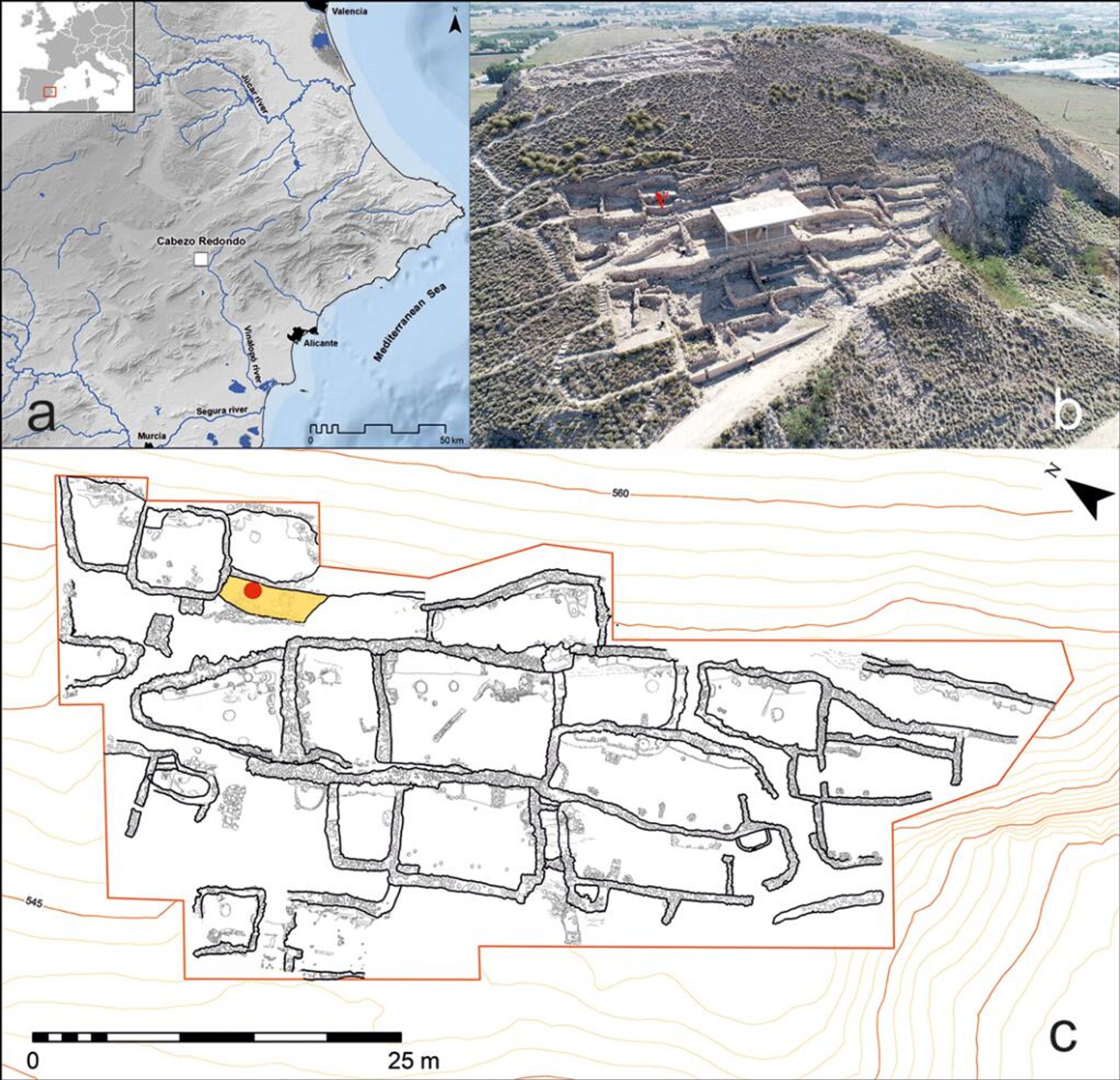 Local das escavações em Cabezo Redondo, na Espanha - Sputnik Brasil, 1920, 23.03.2026