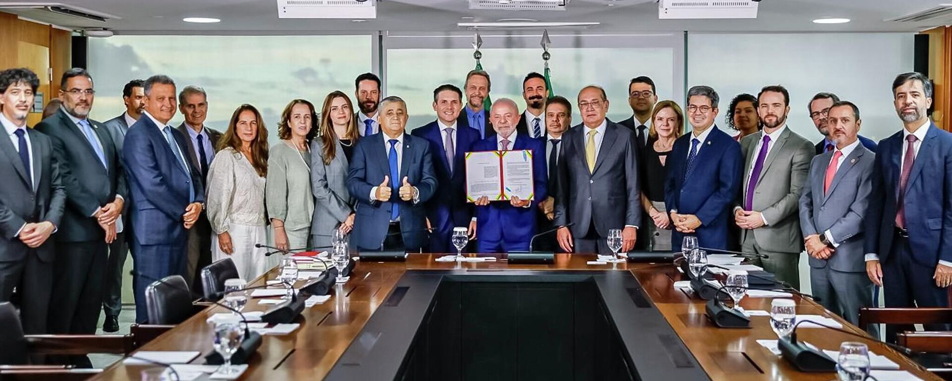 Sanção do Projeto de Lei nº 5582/2025, que institui o marco legal do combate ao crime organizado no Brasil (PL Antifacção) - Sputnik Brasil, 1920, 24.03.2026