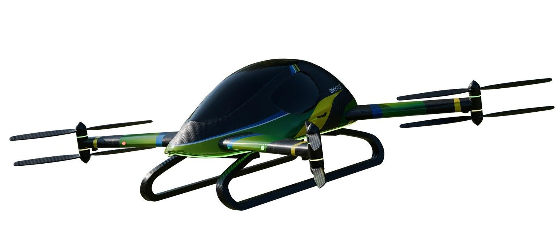 Modelo Skyros, eVTOL da Vertical Connect com foco em agricultura. - Sputnik Brasil, 1920, 26.03.2026