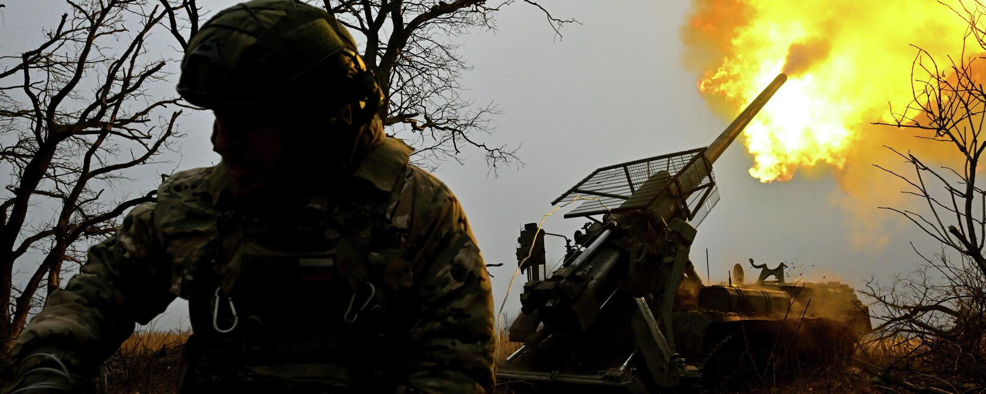 Os artilheiros russos no front. - Sputnik Brasil, 1920, 29.03.2026