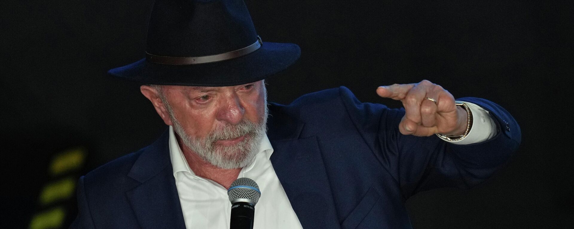 Luiz Inácio Lula da Silva fala durante uma cerimônia honorária do título de Doutor Honoris Causa (in memoriam) ao falecido presidente uruguaio José Pepe Mujica, em São Bernardo do Campo (SP). Brasil, 19 de março de 2026 - Sputnik Brasil, 1920, 29.03.2026