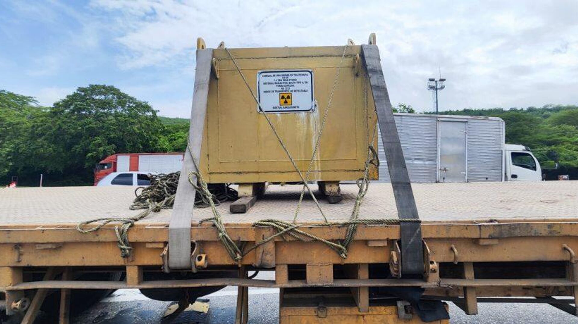 Traslado de material nuclear na Vernezuela Traslado de material nuclear na Vernezuela - Sputnik Brasil, 1920, 30.03.2026